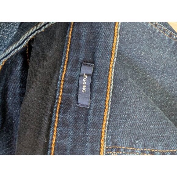 Talbots Simply Flattering Collection Womens Size 6 Dark Wash Denim Jeggings With - Picture 4 of 6